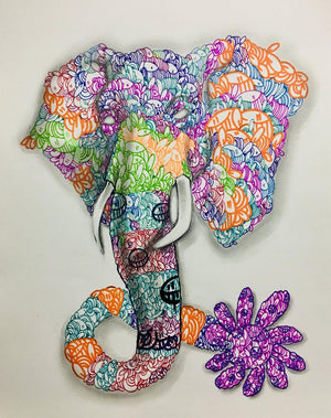 Elephant with Flower - Arm of Casso